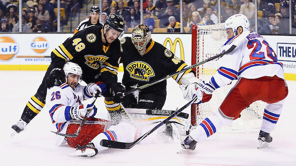 Boston dreht Spiel gegen Rangers