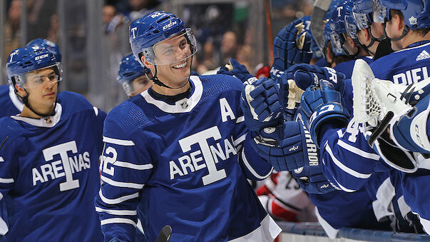 Maple-Leafs-Kantersieg zu NHL-Jubiläum