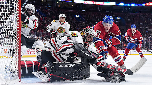 Hawks siegen bei Habs - Caps bezwingen Wild