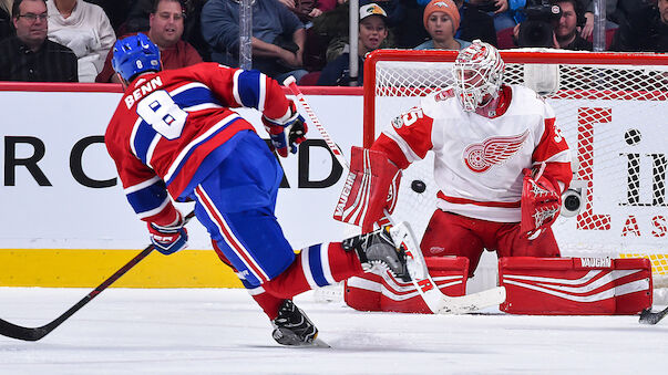 NHL: Habs schießen die Red Wings aus der Halle