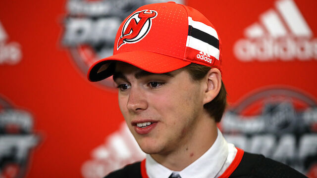 Devils geben Top-Draft-Pick Vertrag