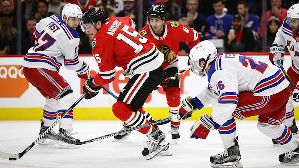 Rangers-Siegesserie endet in Chicago