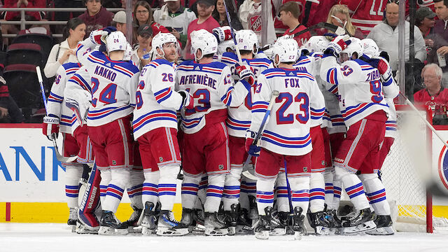 Conference-Finale! Rangers entschärfen die Hurricanes