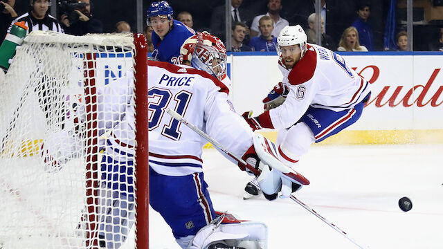 Rangers bejubeln Heimsieg gegen Canadiens