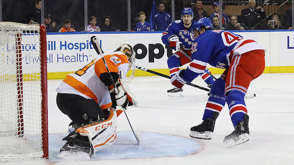 Heimsieg für Rangers, Flyers verpassen Playoffs