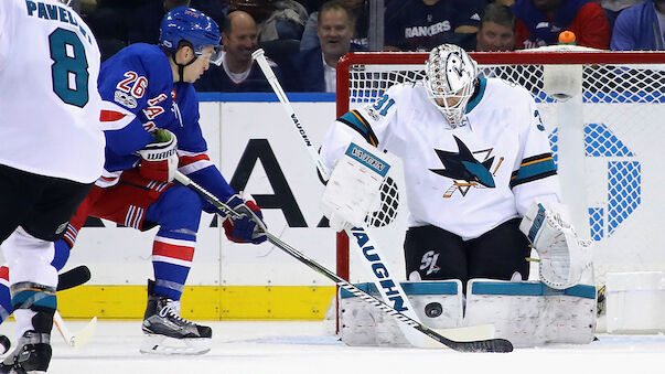 NHL: Rangers verlieren Heimspiel gegen Sharks