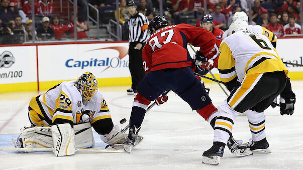 Penguins gewinnen auch Spiel 2 bei den Capitals