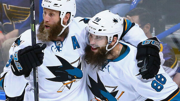 NHL-Playoffs: Sharks sichern sich Matchpuck