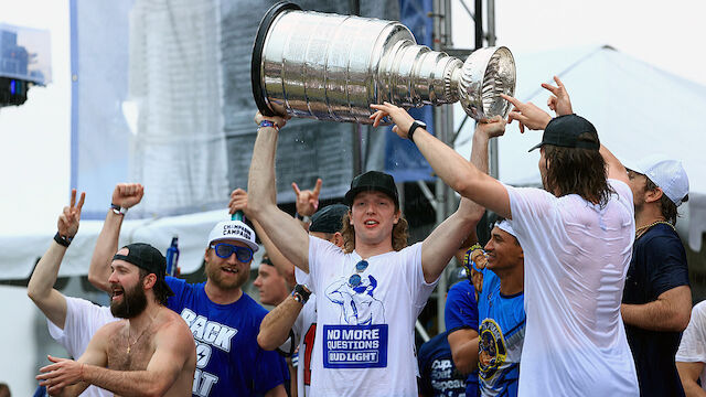 Tampa Bay beschädigt Stanley Cup bei Meisterfeier