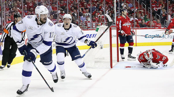 NHL-Playoffs: Tampa Bay siegt erneut in Washington