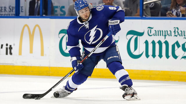 NHL: Tampa Bay Lightning binden Tyler Johnson