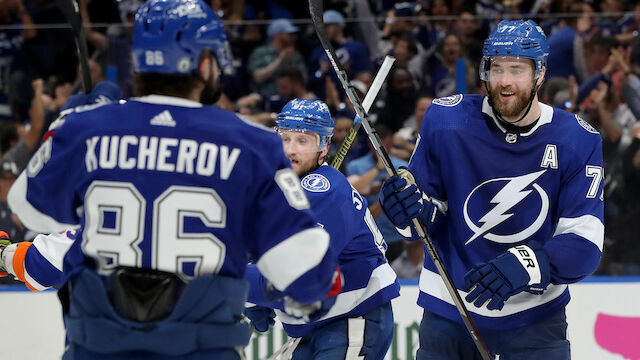 Tampa Bay Lightning schlagen zurück