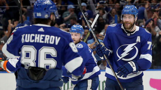 NHL-Playoffs: Tampa Bay Lightning schlagen in Spiel zwei ...