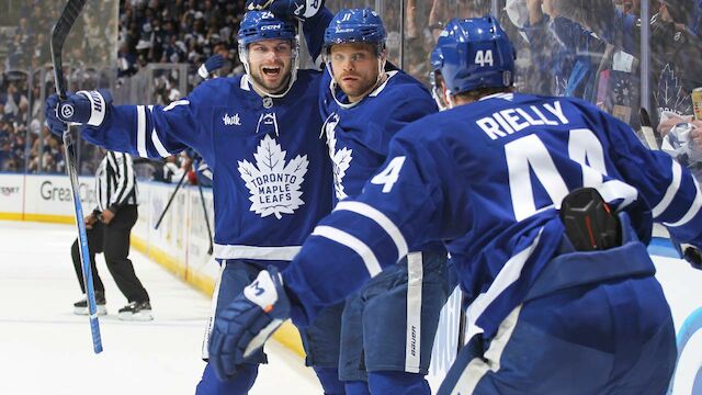 Toronto Maple Leafs bauen Führung in NHL-Playoffs aus
