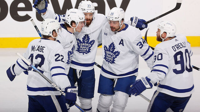 Maple Leafs bleiben gegen die Panthers am Leben