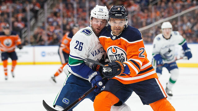 NHL: Canucks gehen mit Vanek bei Oilers unter