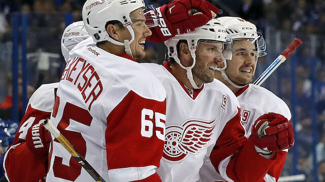 Vanek und Red Wings weiter stark