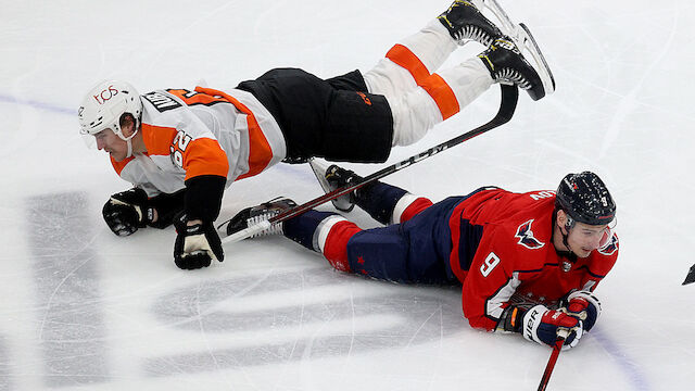 NHL: Caps besiegen Flyers, 100. Punkt für McDavid