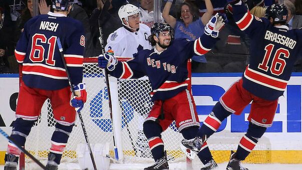 NY Rangers stürmen an NHL-Spitze