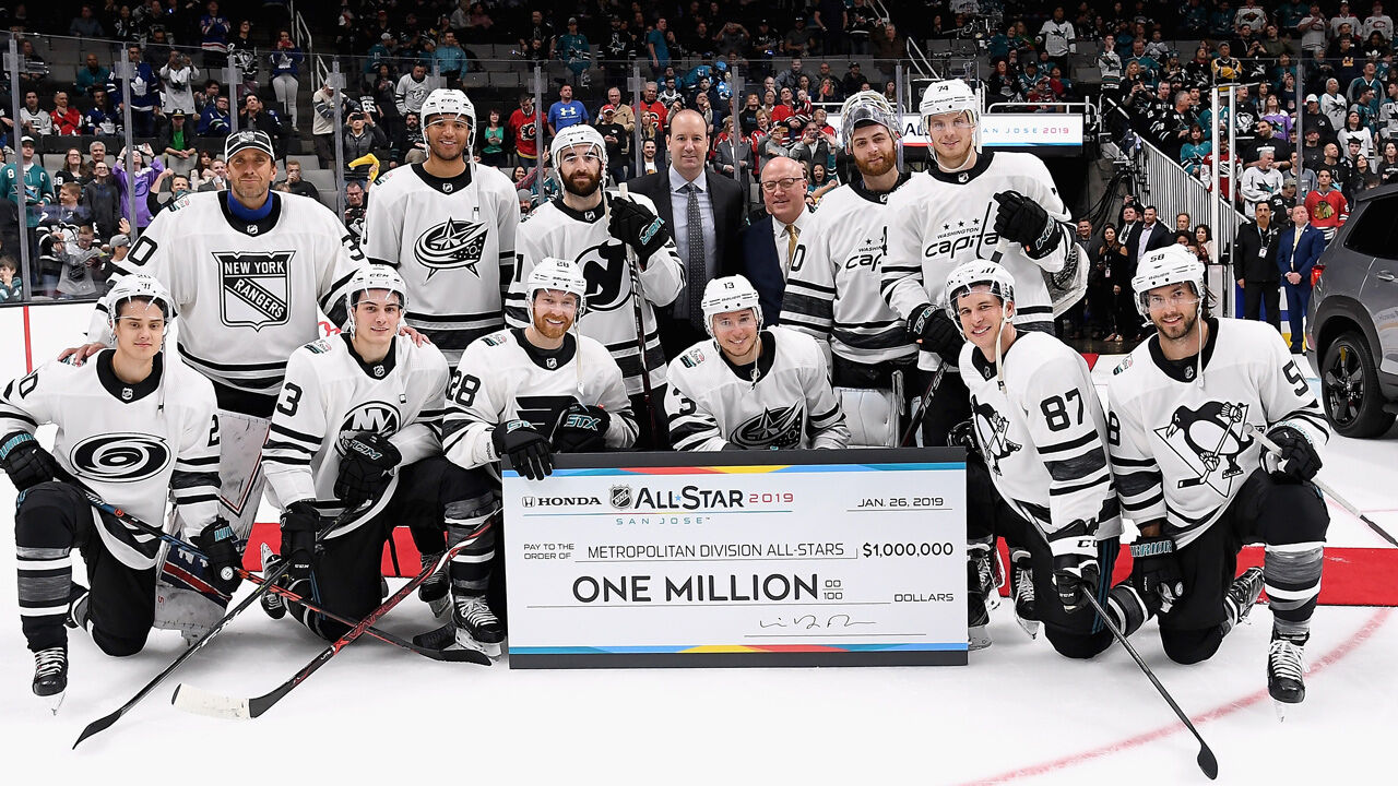 Metropolitan Division mit Crosby gewann NHLAllStarGame
