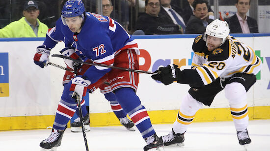 Rangers gewinnen im Shootout gegen Bruins