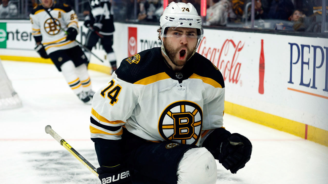 DeBrusk eröffnet mit 1. NHL-Hattrick Bruins-Schützenfest ...