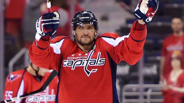 Ovechkin jubelt über seinen 500. NHL-Treffer