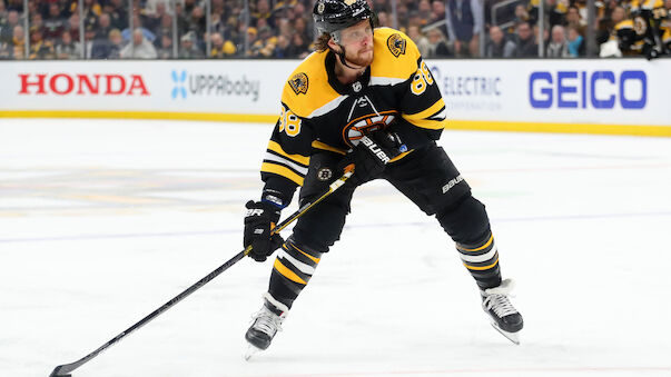 Pastrnak schießt Bruins in Overtime zum Sieg