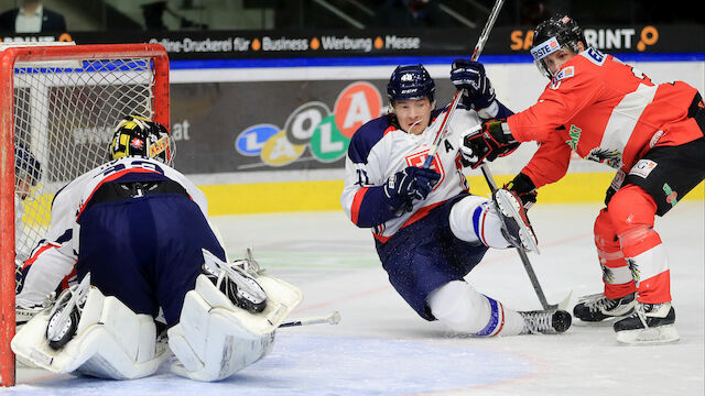 ÖEHV-Team jubelt in der Overtime