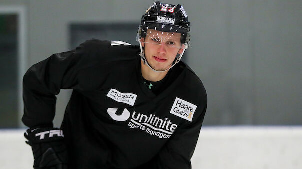 Marco Rossi als Trainingsgast bei den Graz99ers