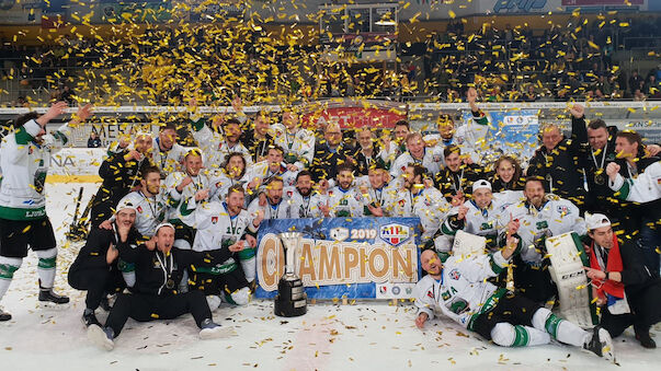 Ljubljana gewinnt erstmals die Alps Hockey League