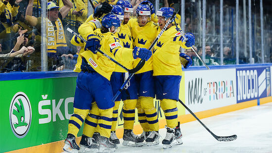 Eishockey-WM: Schweden schießt Norwegen ab
