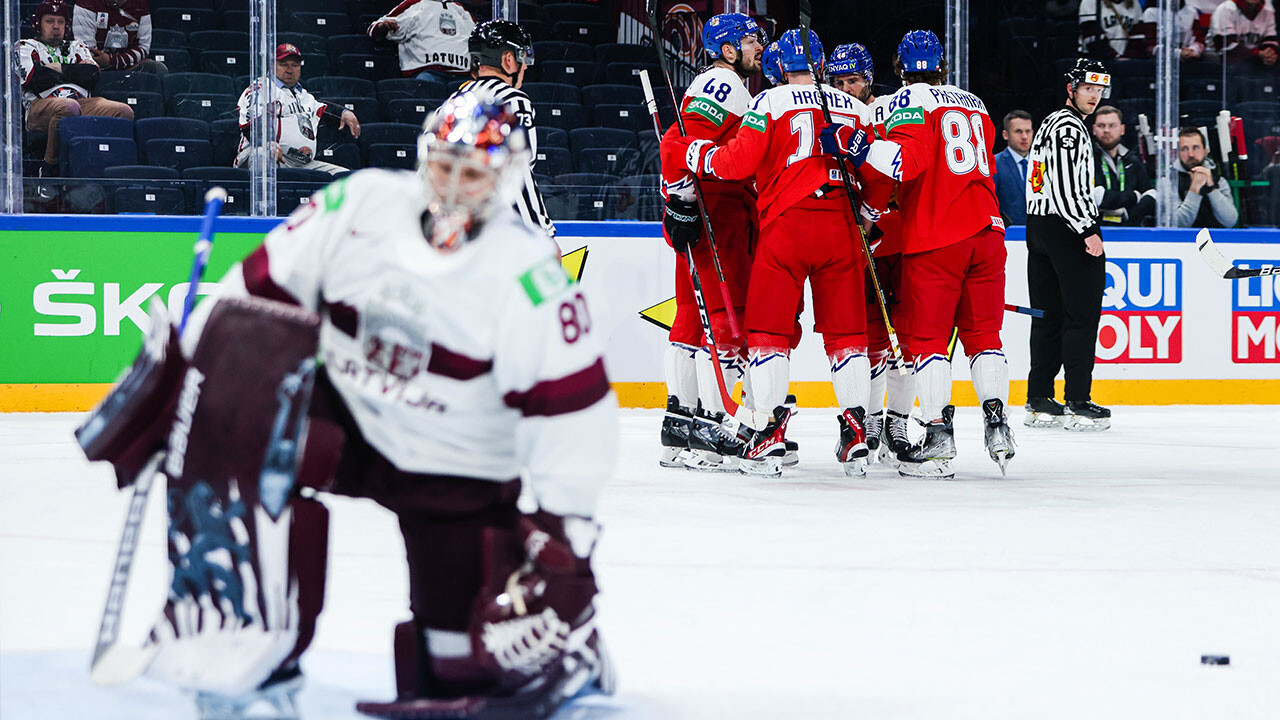 Mistrovství světa v ledním hokeji: Lotyšsko zkrachovalo před duelem s Rakouskem – Zimní sporty – Lední hokej