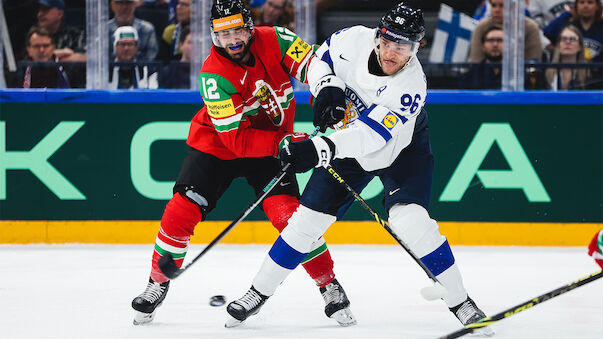 Eishockey-WM: Ungarn wird auch von Finnland überrollt