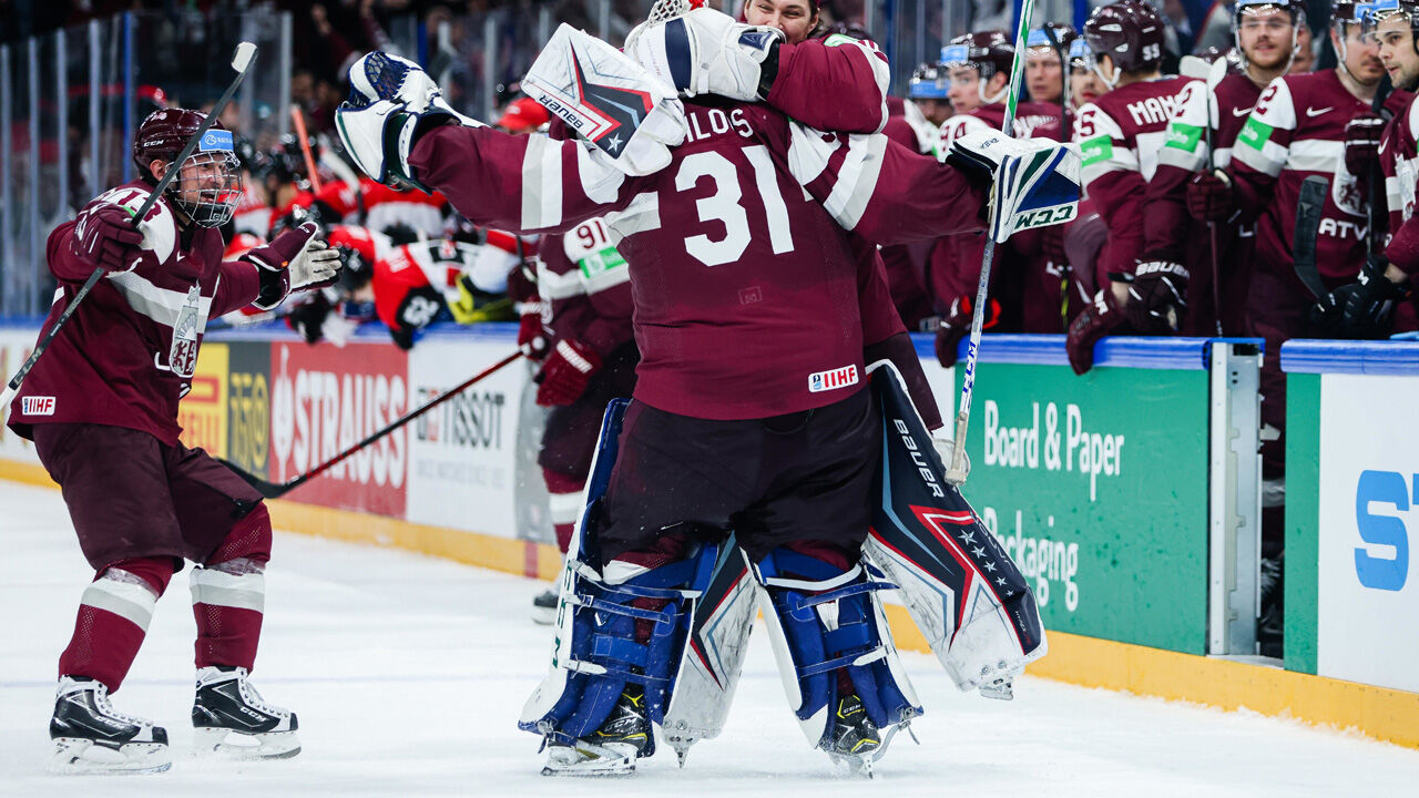 Eishockey-WM Lettland holt sich sensationell Rang drei