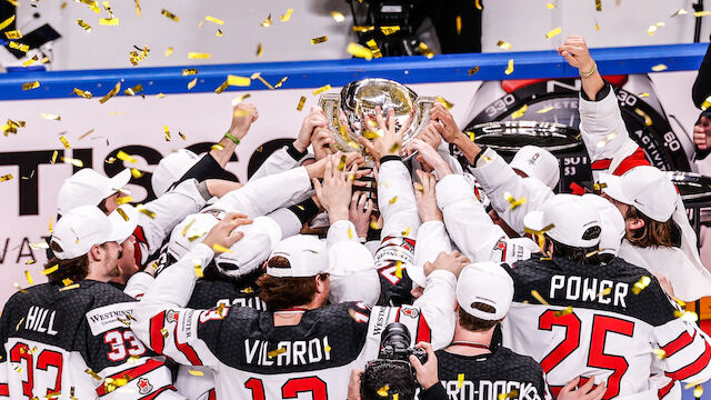 Deutschland geschlagen: Kanada ist Eishockey-Weltmeister
