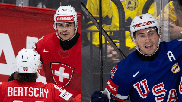 Eishockey-WM-Finale heute: Schweiz - USA