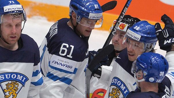 Finnland fügt Kanada erste Niederlage zu