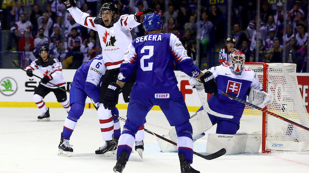 Kanada dreht turbulente Partie gegen Slowakei