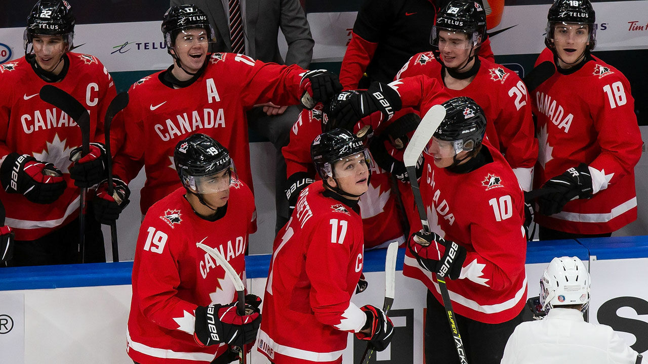 Eishockey, U20-WM Kanada im Finale gegen die USA