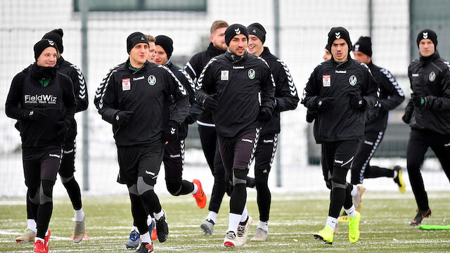 Drei Testspieler bei der SV Ried