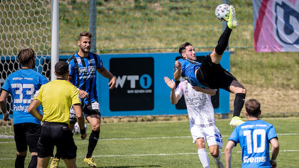 Spektakuläres Amstetten-Tor gegen Juniors OÖ