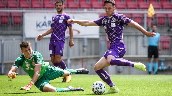 Last-Minute-Sieg für Austria Klagenfurt