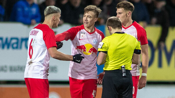 Mega-Sperre für Liefering-Profi