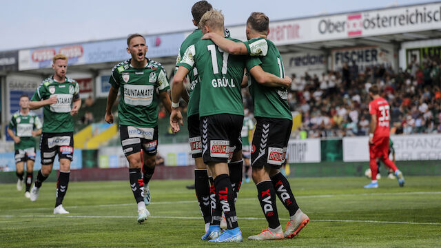 SV Ried bejubelt gegen Amstetten 1. Saisonsieg