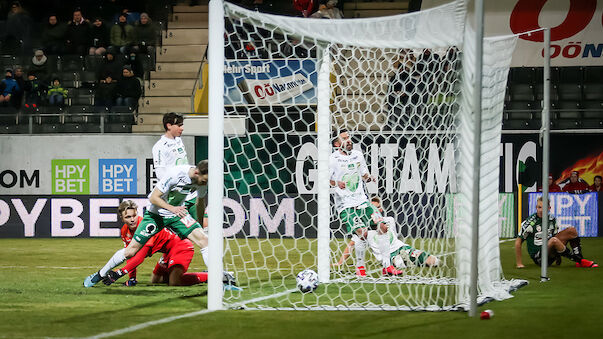 2. Liga: Ried jubelt dank Eigentor