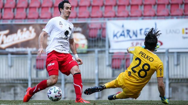 Nächster Klagenfurt-Rückschlag gegen Dornbirn