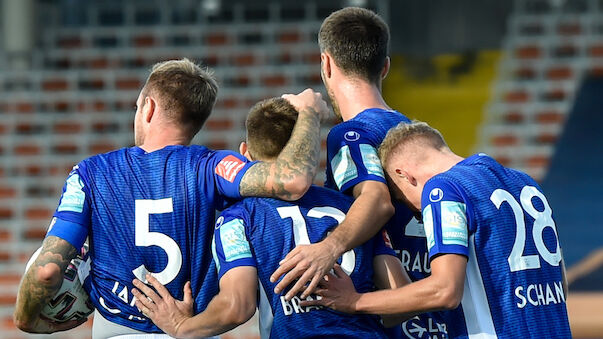 Blau Weiß Linz gegen Rapid II siegreich