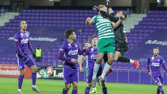 Elfmeter-Tore prägen Derby Violets gegen Rapid II