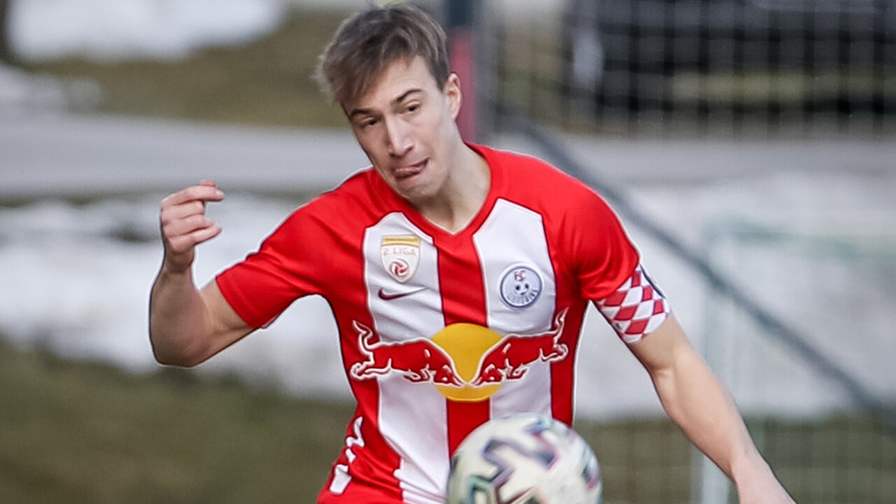 Neuer Vertrag für RBSalzburgTalent David Affengruber